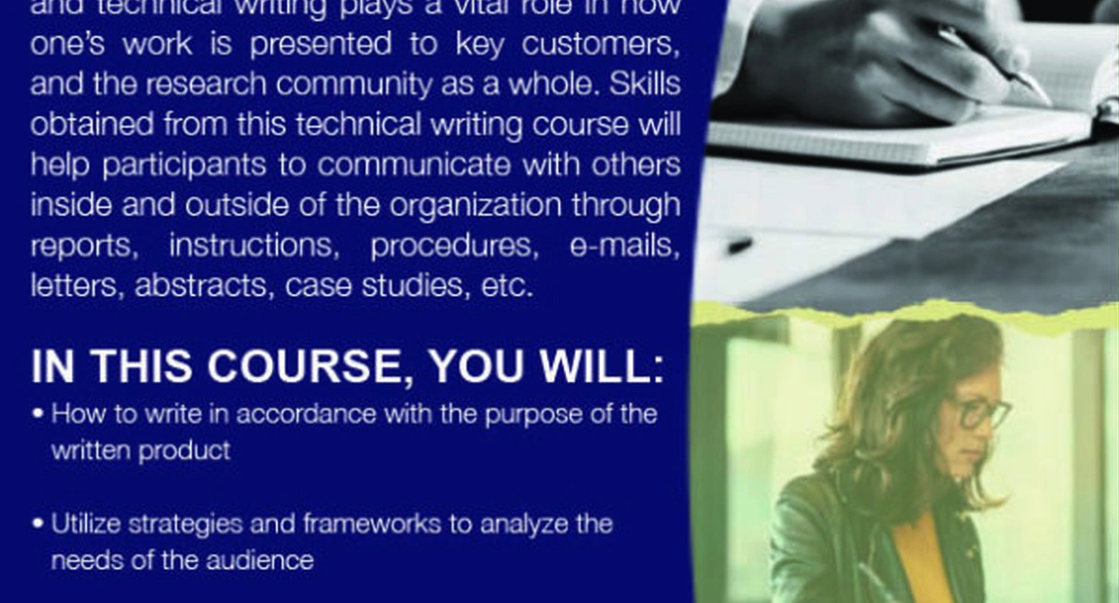 Written communication coaching session